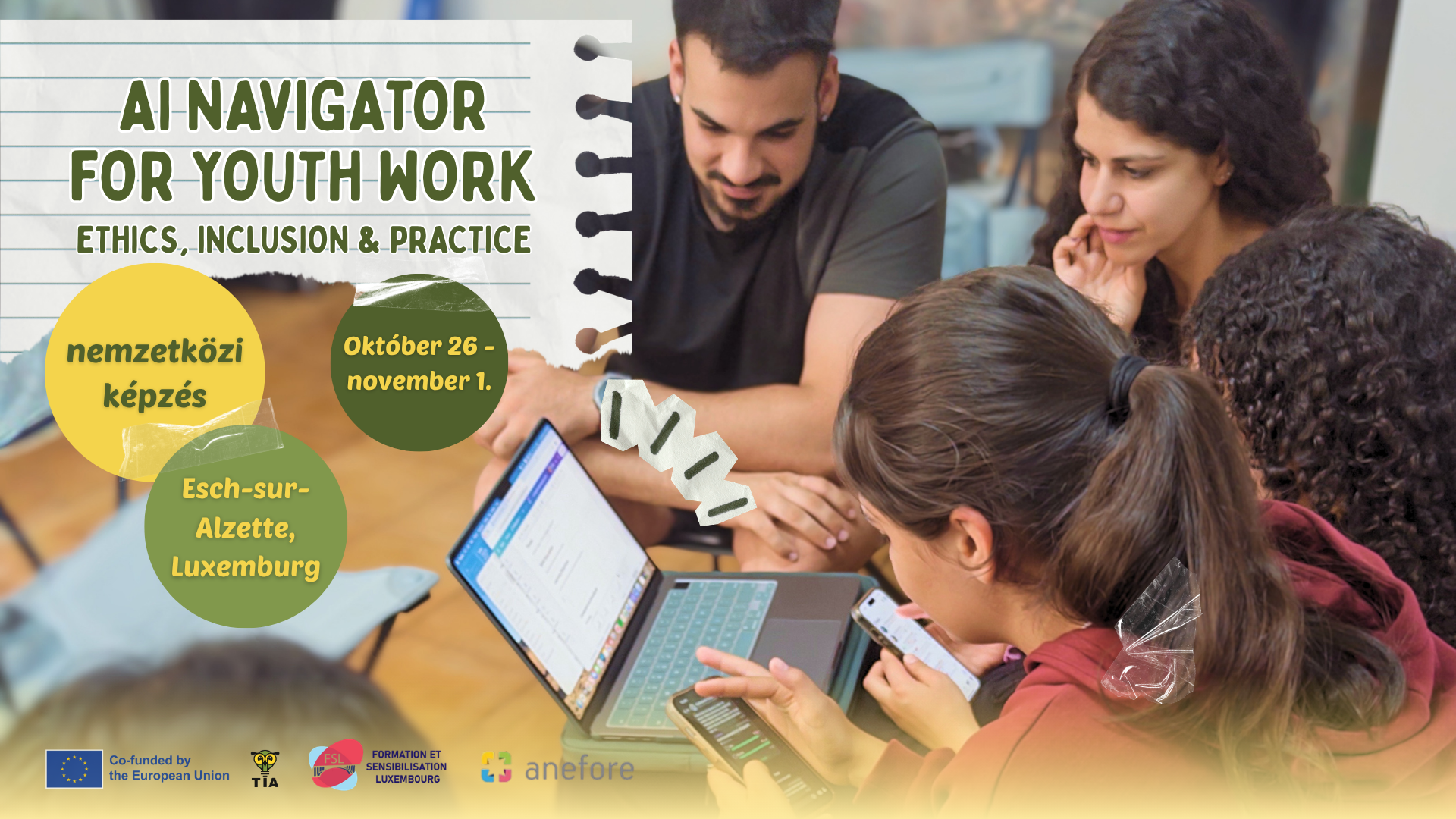 AI Navigator for Youth Work nemzetközi képzés