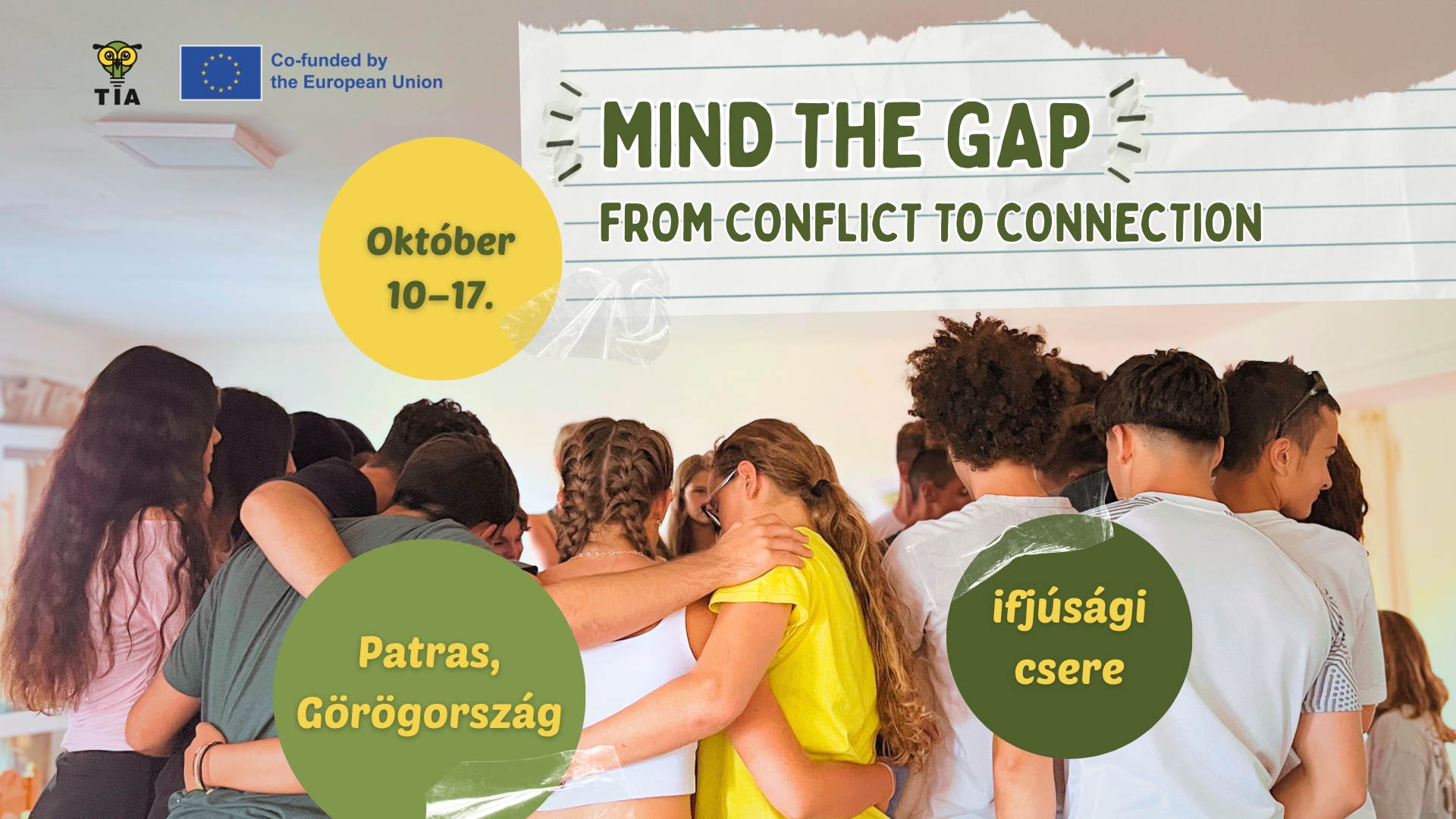 MIND THE GAP FROM CONFLICT TO CONNECTION ifjúsági csere
